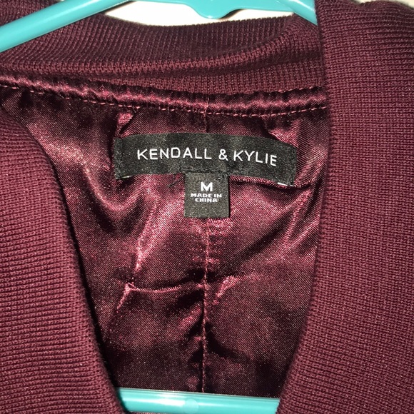 SOLD☃️🎄 Kendall & Kylie Bomber Jacket - Picture 2 of 4